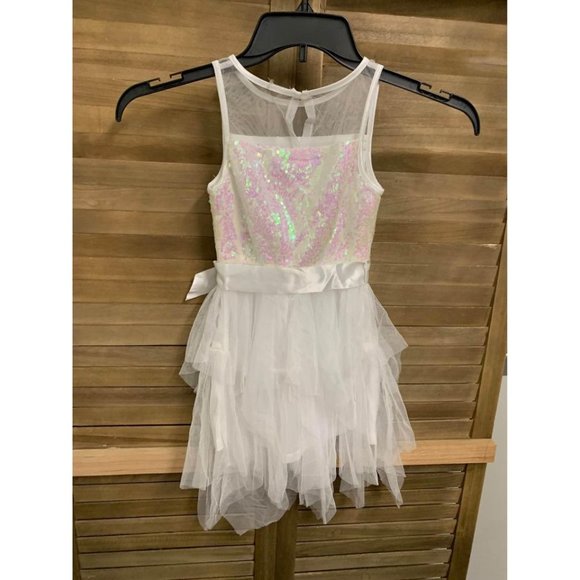 NWT RMLA Formal Girls Dress White Size 7 - Picture 3 of 5